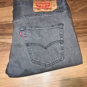 Levi's 501s Classic Gray Straight Men's Jeans